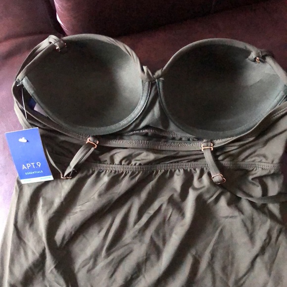 Women's Apt. 9® Twist Front Tankini Top - Picture 3 of 3